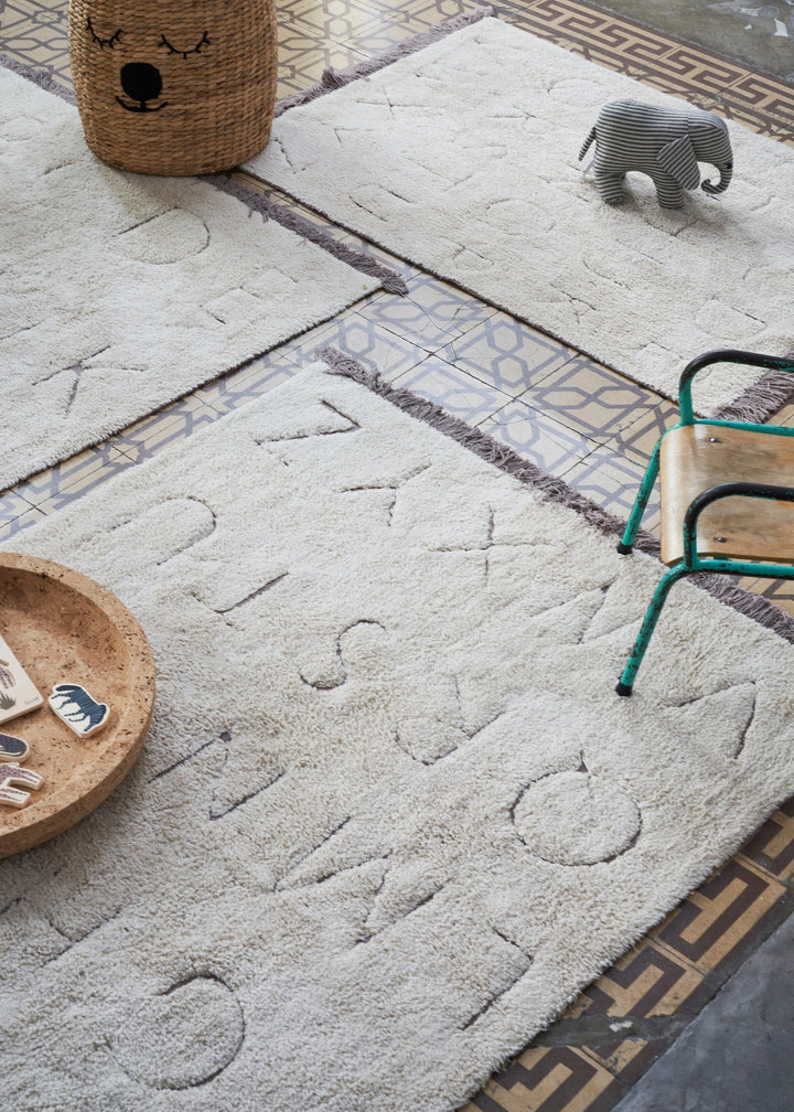 rugcycled abc washable rug by lorena canals c ruc abc xs 26