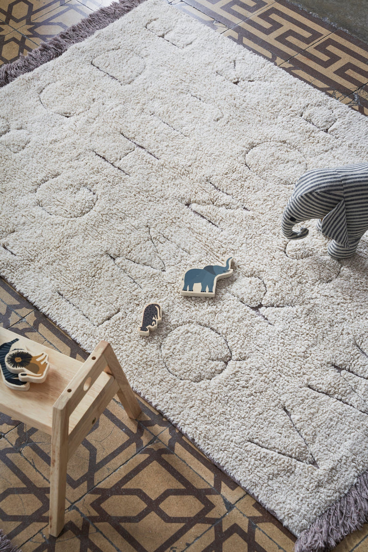 rugcycled abc washable rug by lorena canals c ruc abc xs 9