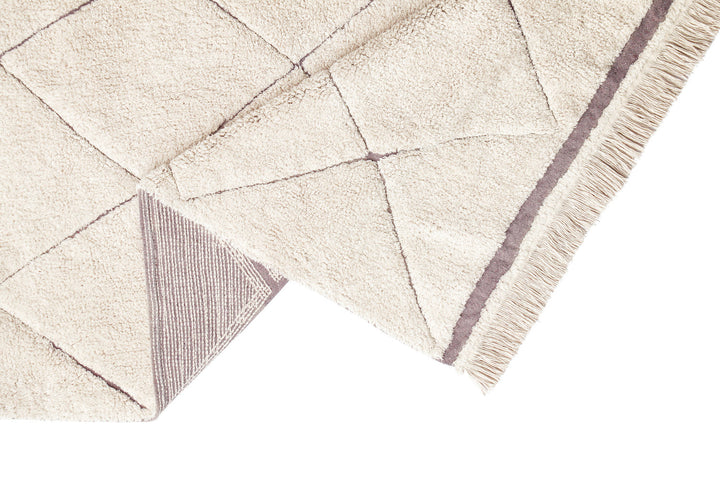 rugcycled bereber washable rug by lorena canals c ruc ber xs 14