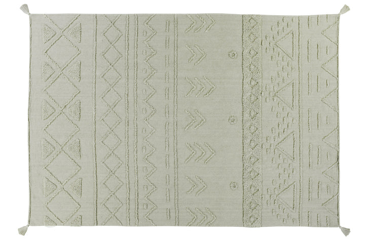 tribu olive washable rug by lorena canals c tribu olv m 1