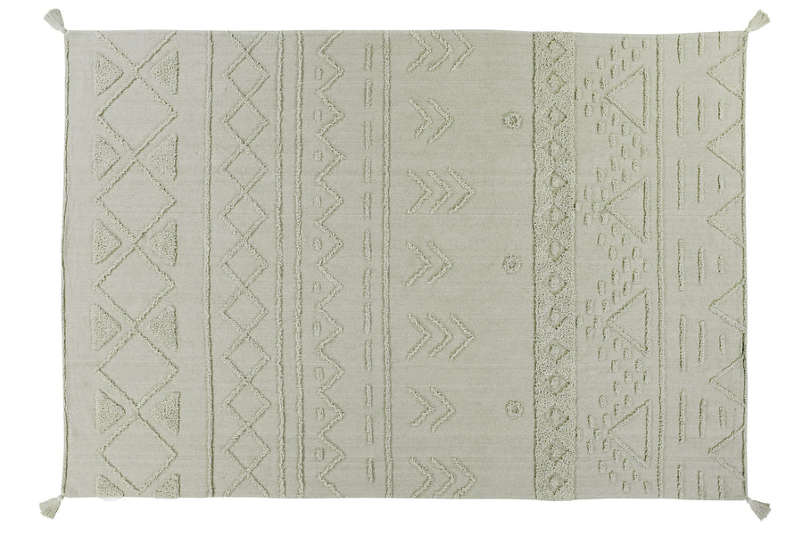 tribu olive washable rug by lorena canals c tribu olv m 1