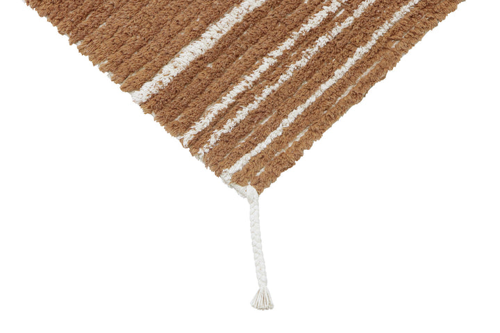 reversible twin toffee washable rug by lorena canals c twin tof xs 18