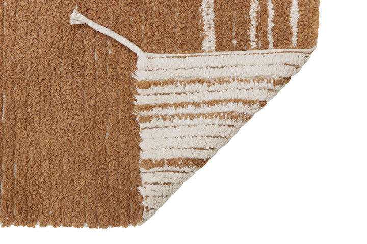 reversible twin toffee washable rug by lorena canals c twin tof xs 19