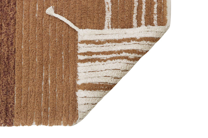 reversible twin toffee washable rug by lorena canals c twin tof xs 8