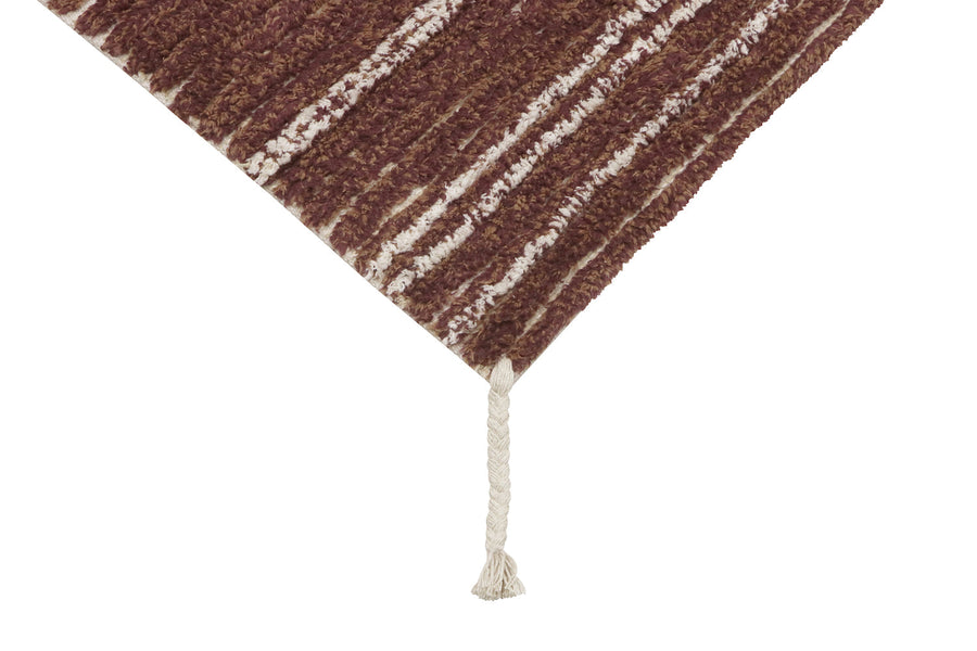 reversible twin toffee washable rug by lorena canals c twin tof xs 1