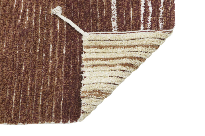 reversible twin toffee washable rug by lorena canals c twin tof xs 2
