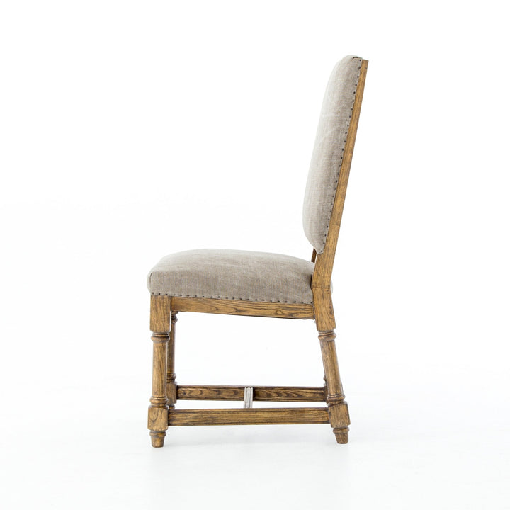 Jute Dining Chair In Taupe