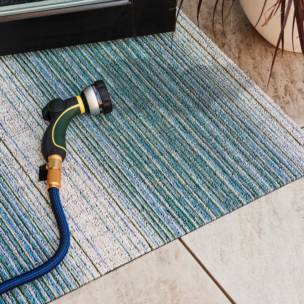 Fade Stripe Lagoon Shag Chilewich Chw 200789 003 2