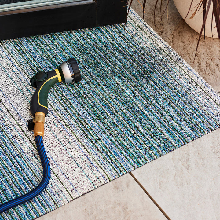 Fade Stripe Lagoon Shag Chilewich Chw 200789 003 2