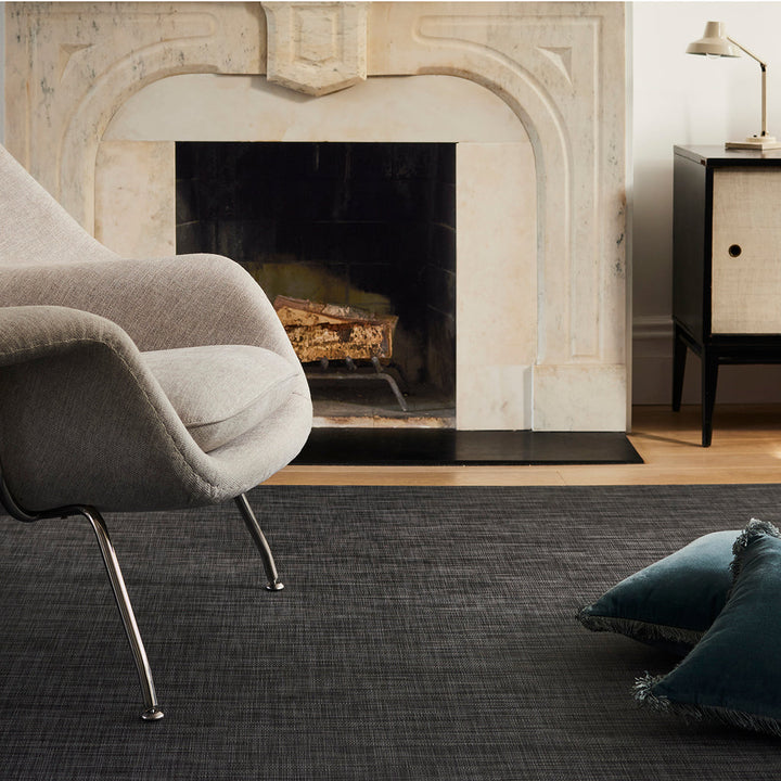 Mini Basketweave Cool Grey Rug Chilewich Chw 200869 038 3