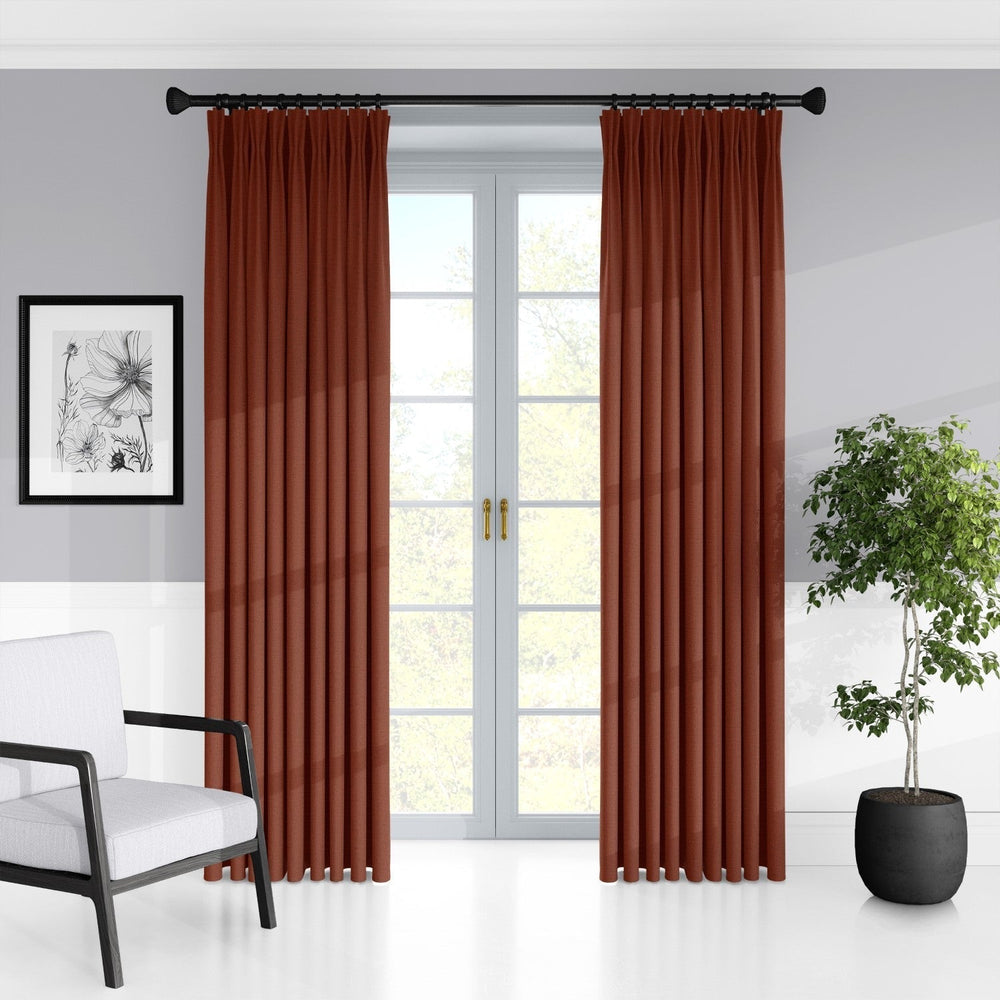 Eclipse Terra Cotta Drapery 3