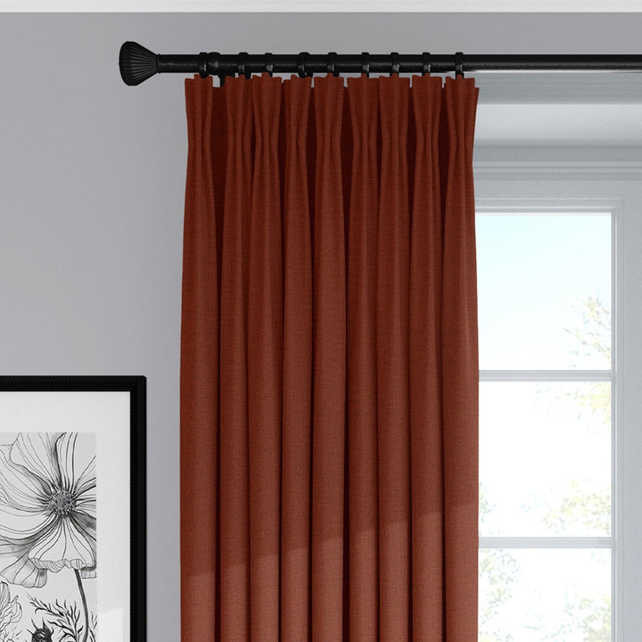 Eclipse Terra Cotta Drapery 2
