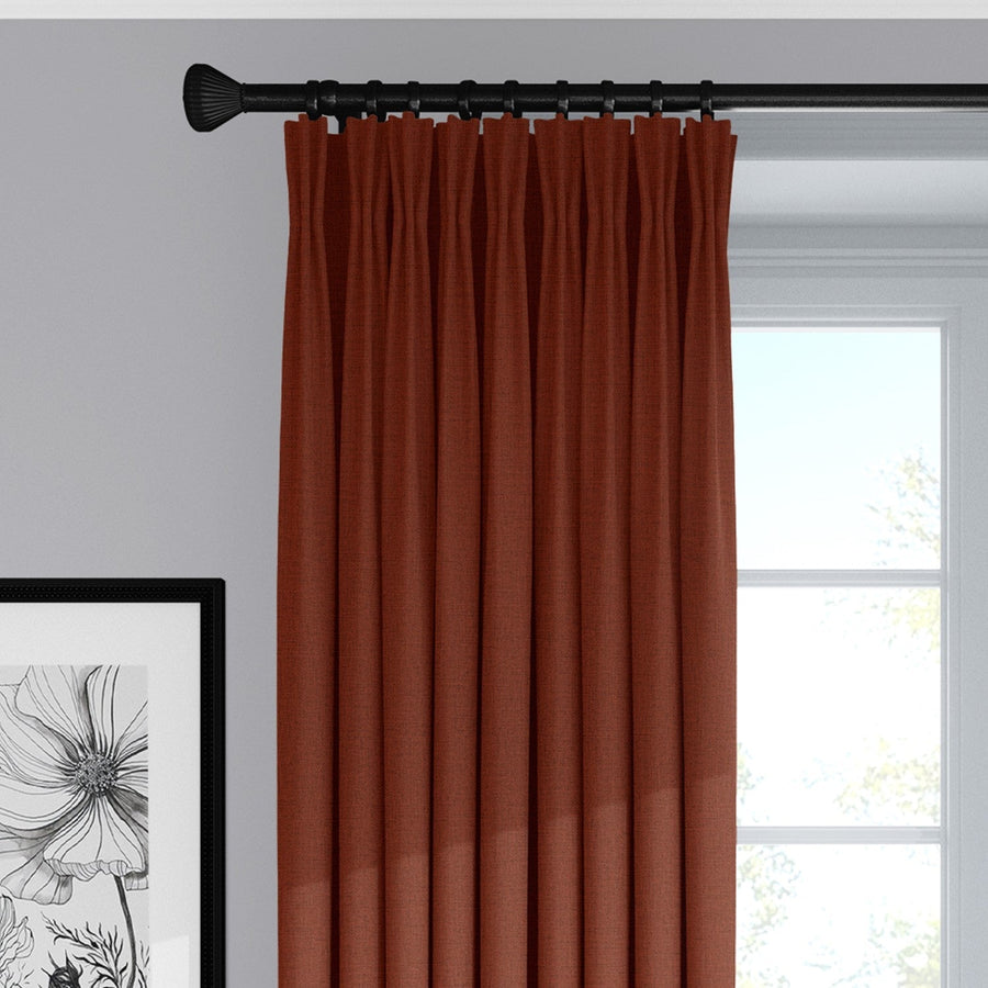 Eclipse Terra Cotta Drapery 2