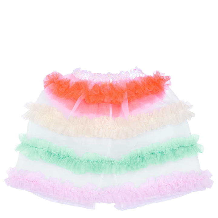 Neon Tulle Ruffle Capelet By Meri Meri 1