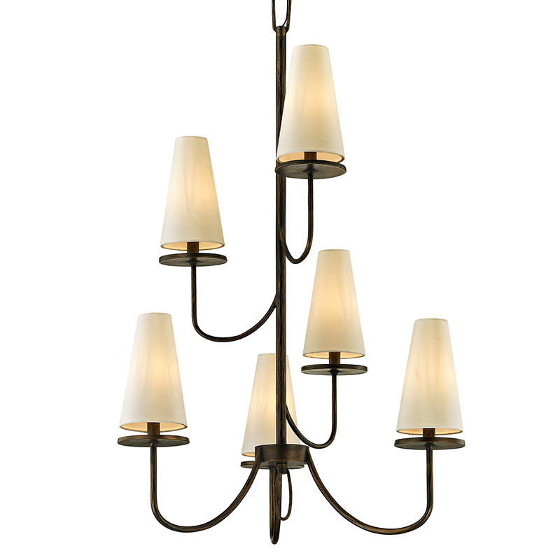 Marcel 6 Light Chandelier - Open Box