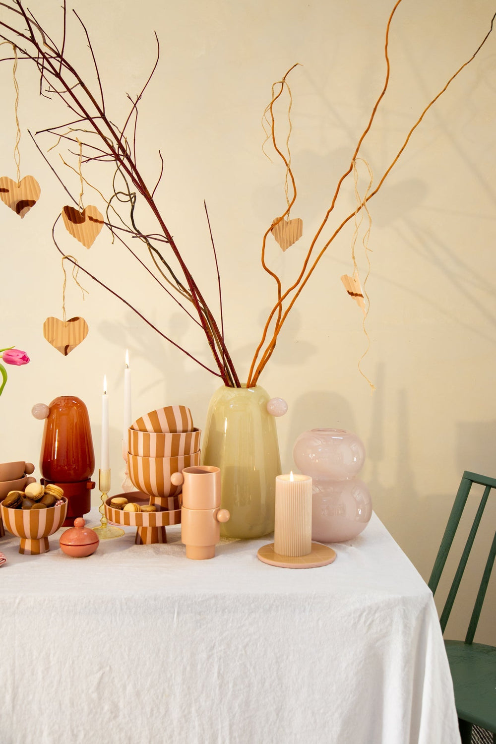 Inka Vase Large Vanilla By Oyoy L300432 5
