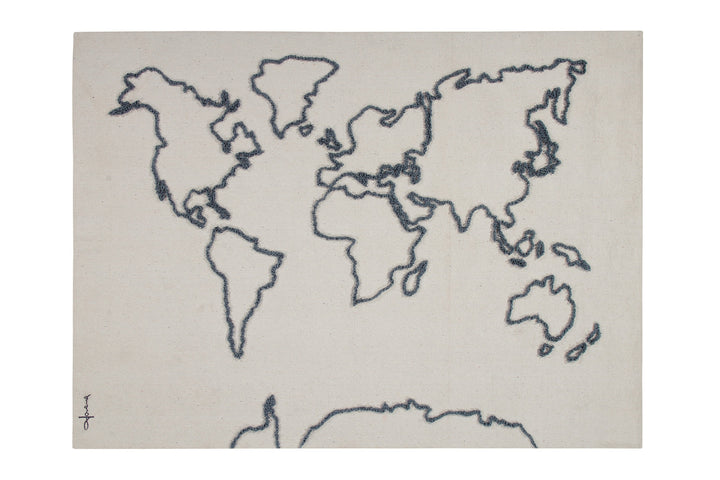 Canvas Map Wall Hanging Design By Lorena Canals 1
