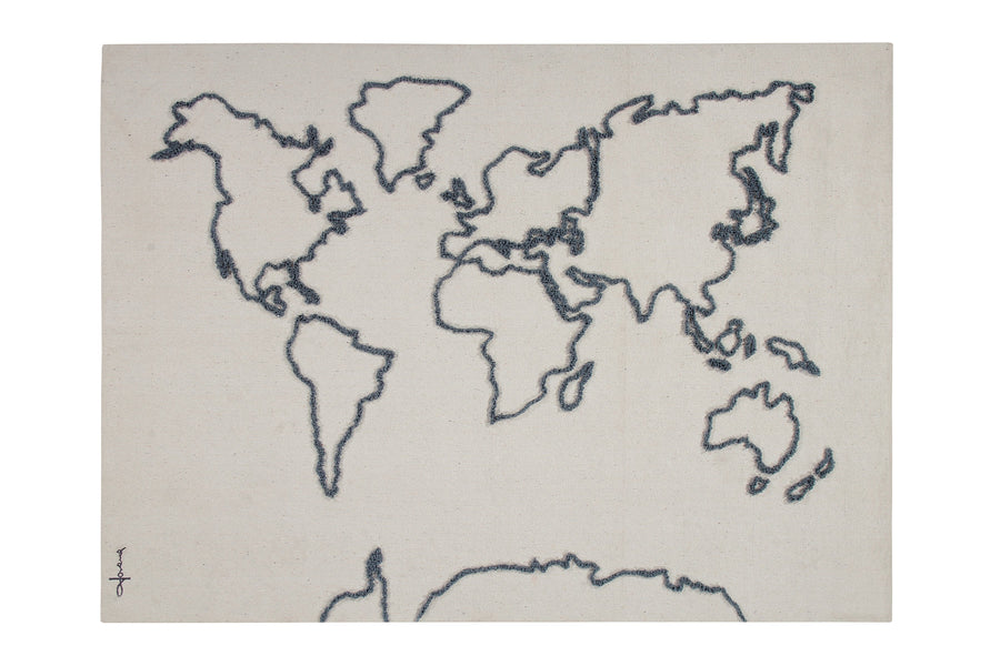 Canvas Map Wall Hanging Design By Lorena Canals 1