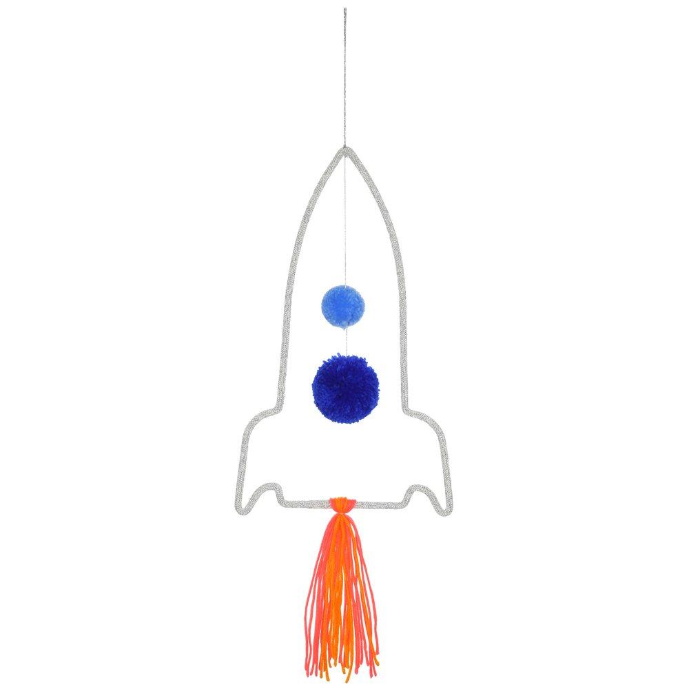 Rocket Wall Decoration By Meri Meri 1