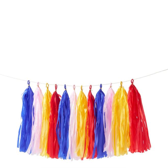 Bright Tassel Garland By Meri Meri 1