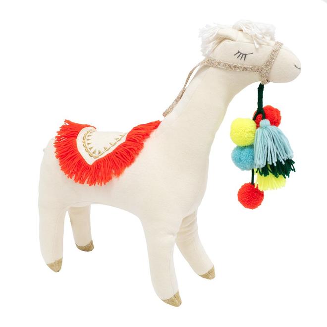 Hugo Llama Large Toy By Meri Meri 1