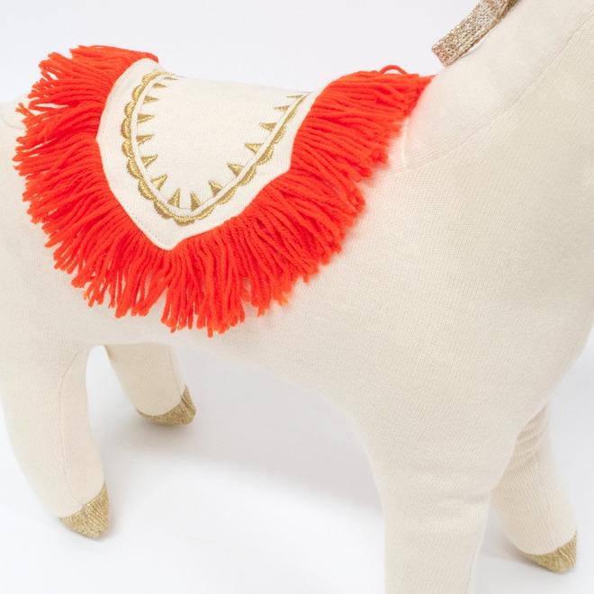 Hugo Llama Large Toy By Meri Meri 3