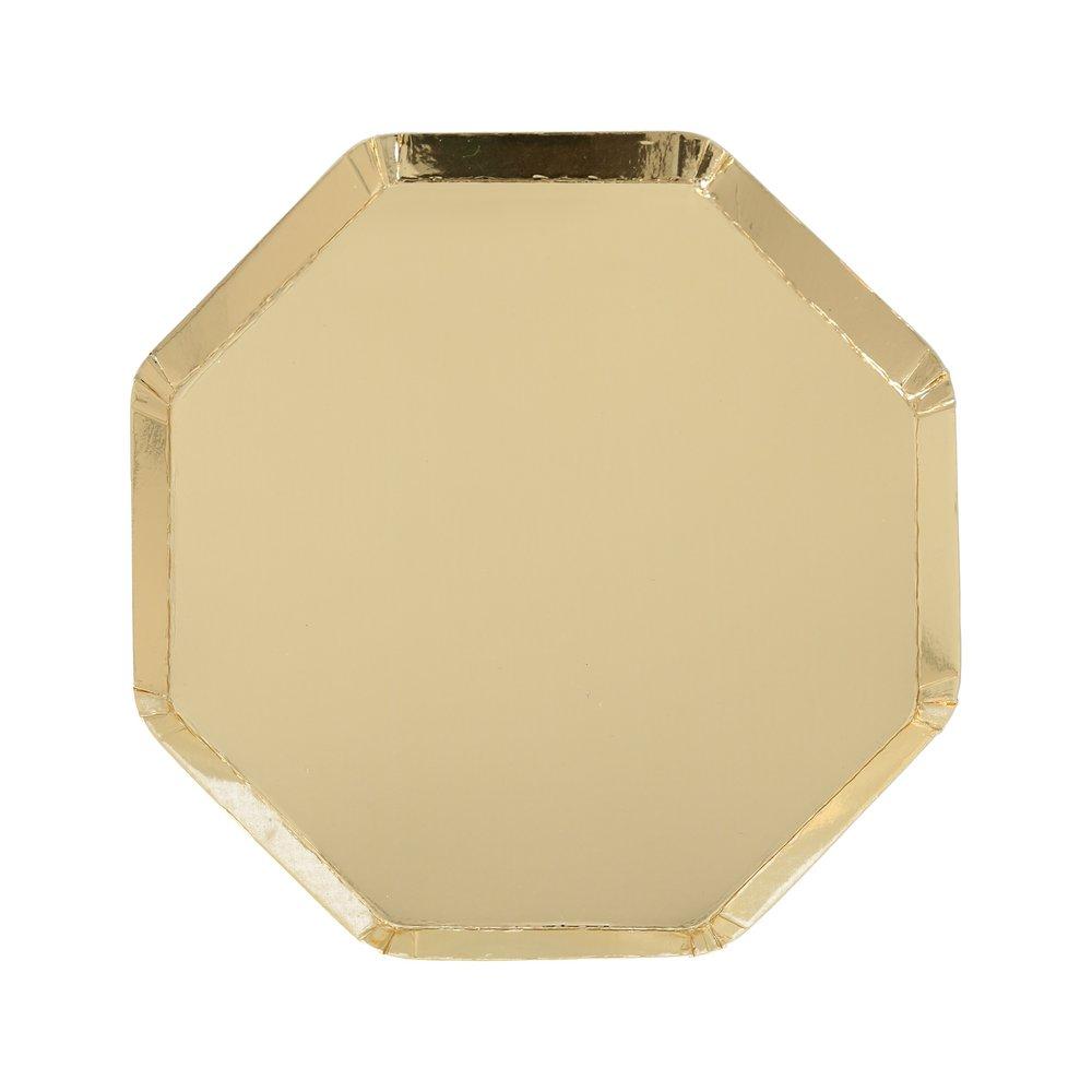 Gold Side Plates By Meri Meri 1