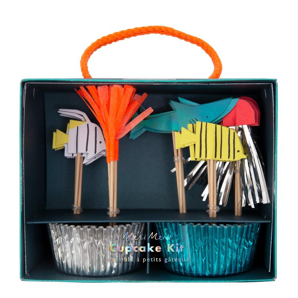 Under The Sea Cupcake Kit By Meri Meri 1