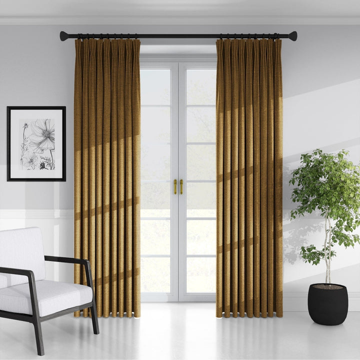 Juno Velvet Gold Drapery 3