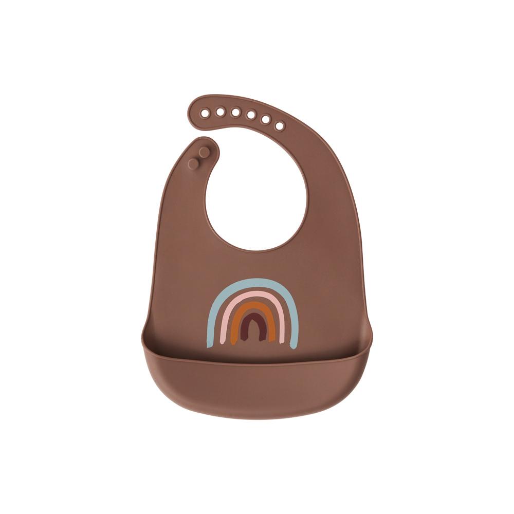 Bib Rainbow Set Of 2 Brown 2