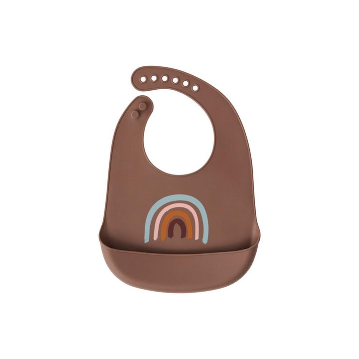 Bib Rainbow Set Of 2 Brown 2