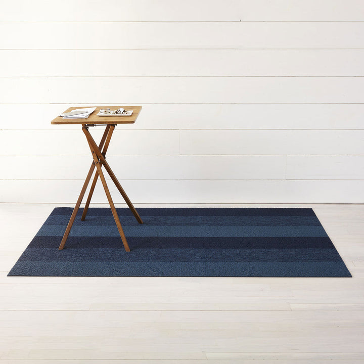 Marbled Stripe Bay Blue Shag Chilewich Chw 200649 001 3