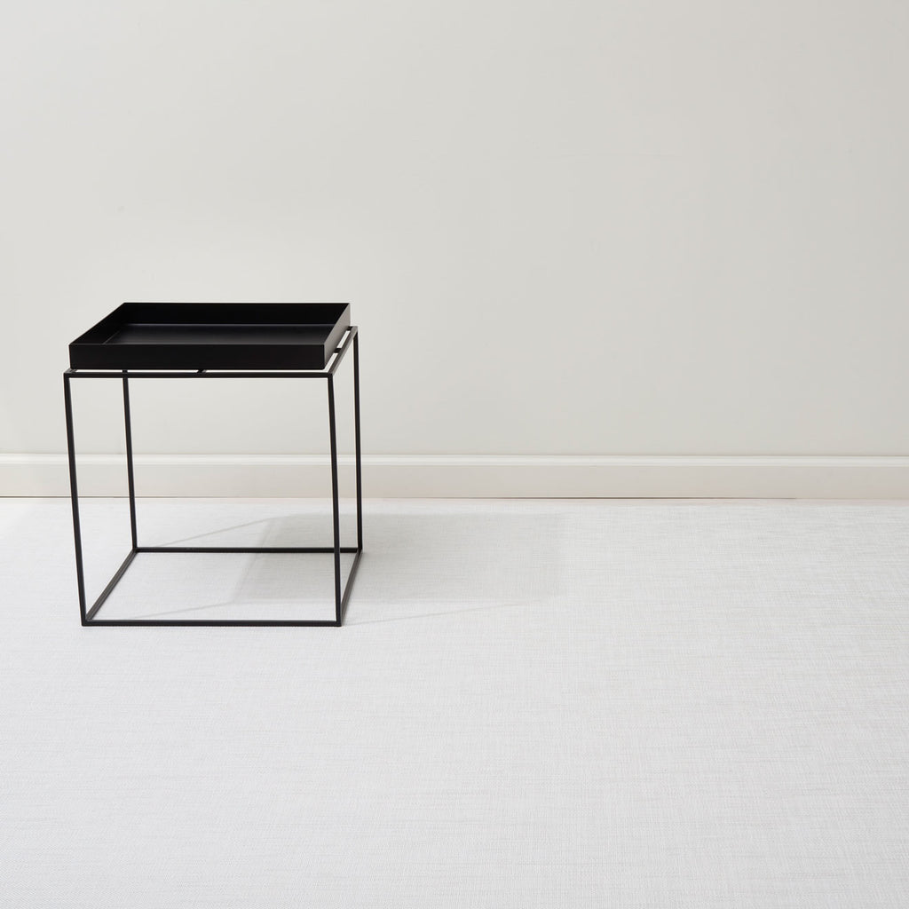 Mini Basketweave White Rug Chilewich Chw 200869 020 2