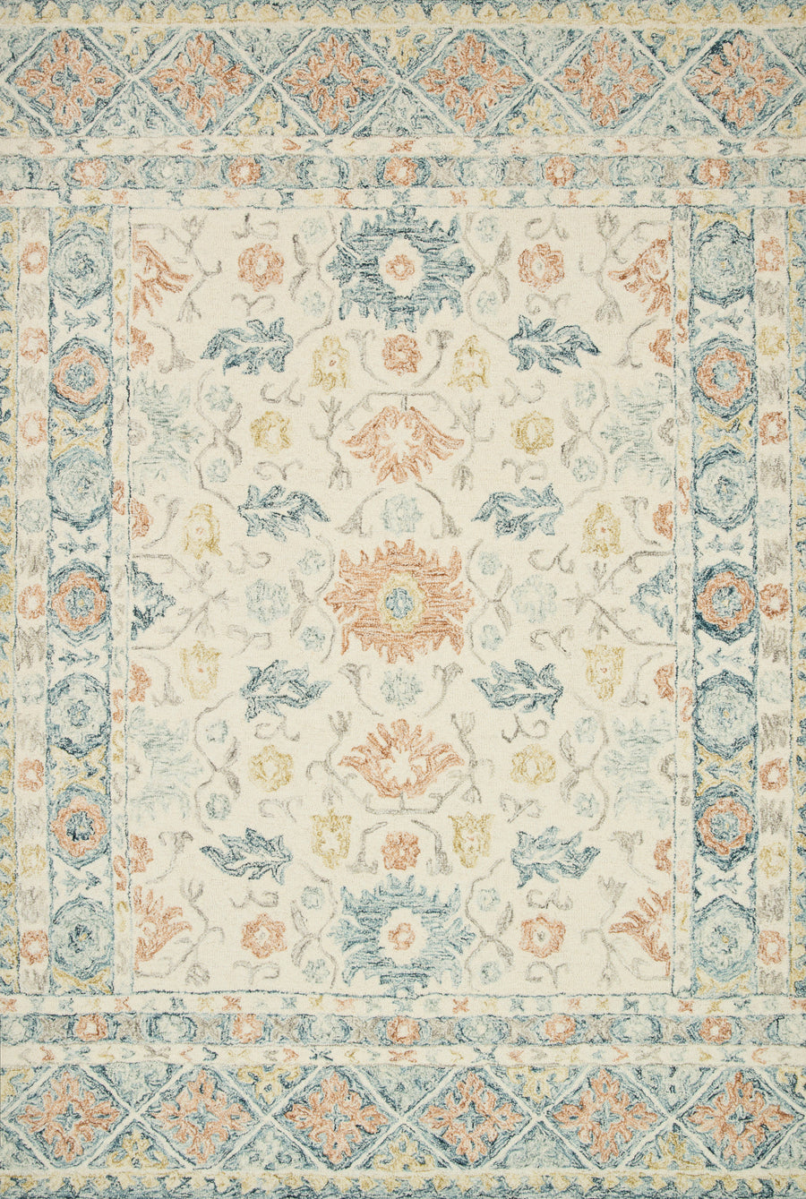 Norabel Rug in Ivory / Multi by Loloi