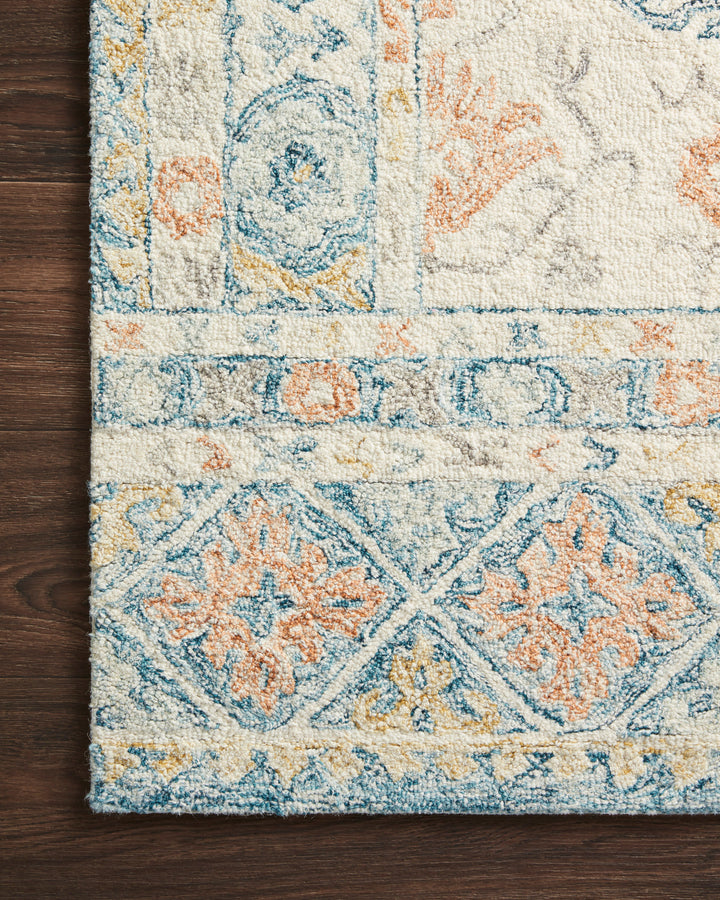 Norabel Rug In Ivory Multi By Loloi 3