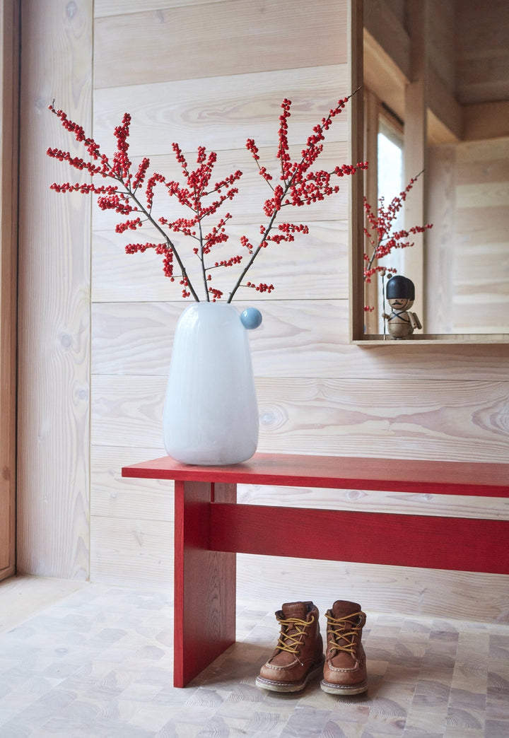 Inka Vase Large Offwhite By Oyoy L300431 3