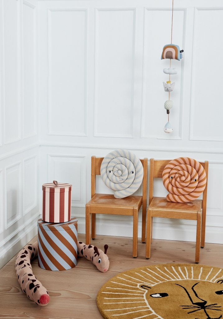 Lollipop Cushion In Blue 5