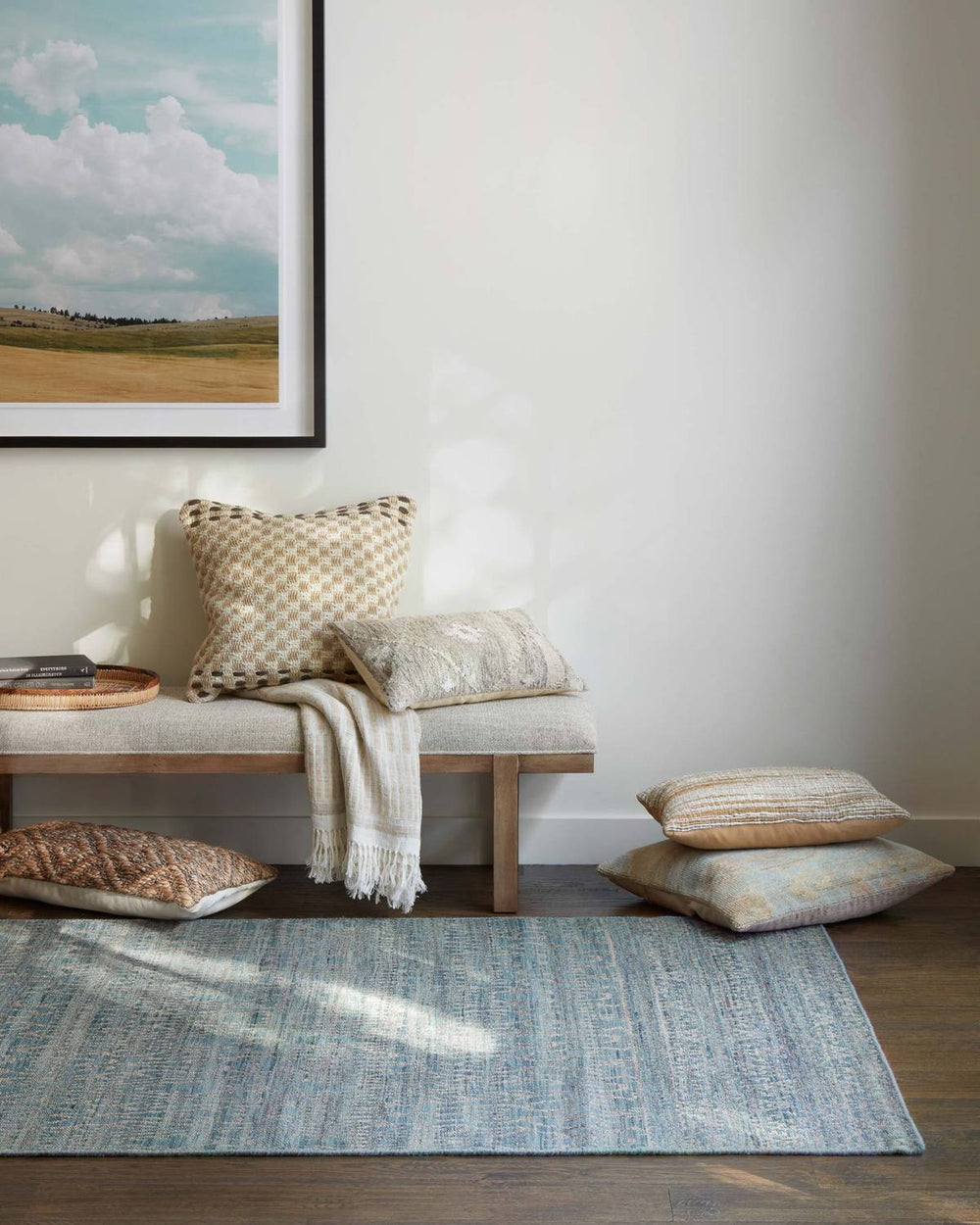 Ed Pillow In Camel Beige By Ellen Degeneres For Loloi 4