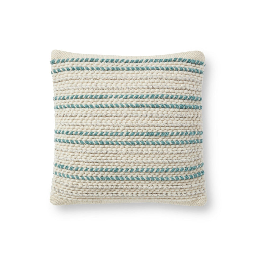 hand woven beige teal by ed ellen degenres pillows dsetped0021betepil1 1
