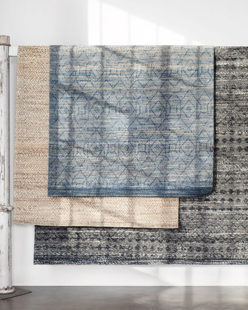 Pomona Rug in Graphite by ED Ellen DeGeneres Crafted by Loloi