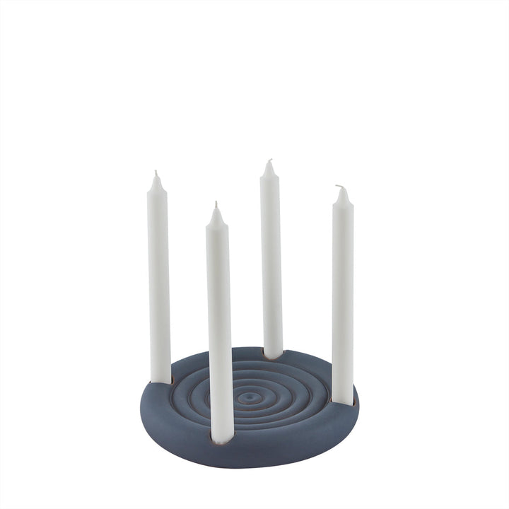 savi advent candleholder midnight blue 1