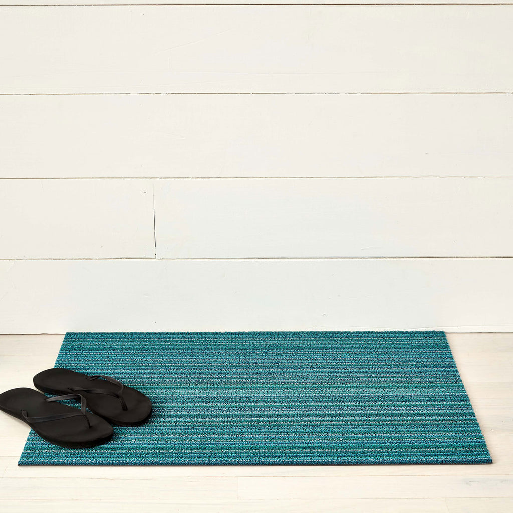 Skinny Stripe Turquoise Shag Chilewich Chw 200134 016 2