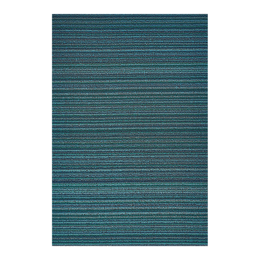 Skinny Stripe Turquoise Shag Chilewich Chw 200134 016 1