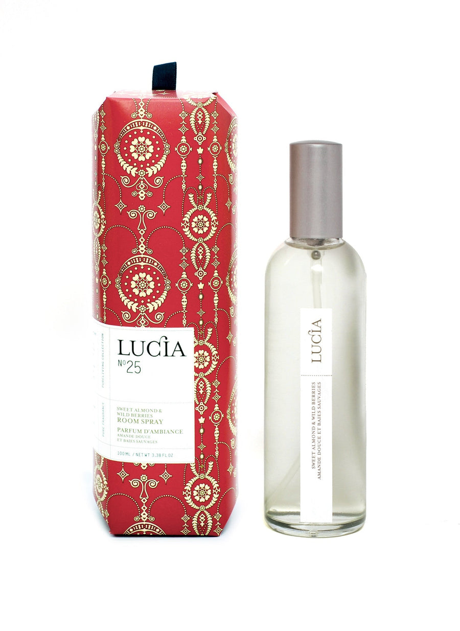 Sweet Almond & Wild Berries Room Spray design by Lucia