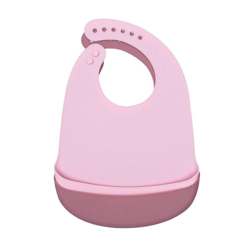 Catchie Bib Dusty Rose Powder Pink By We Might Be Tiny 2