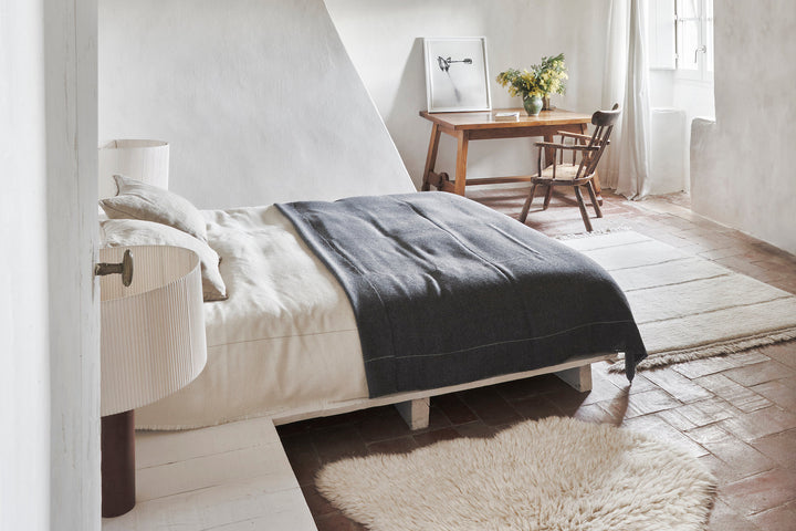 Steppe Sheep White Woolable Rug 12
