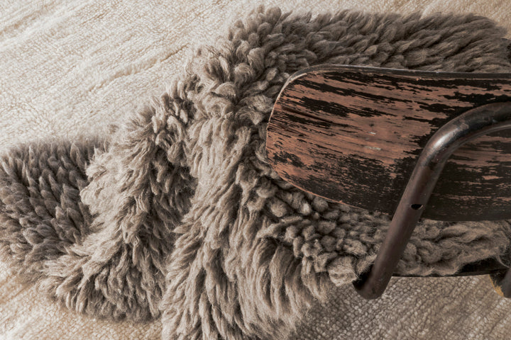 Woolly Sheep Grey Rug 12