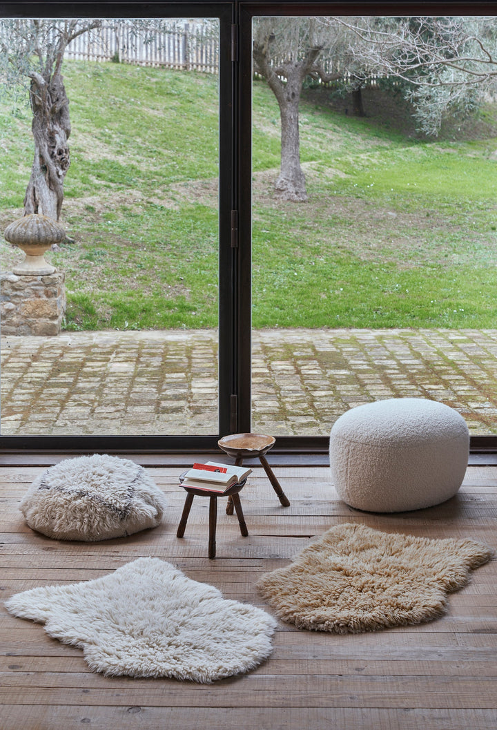 Woolly Sheep White Rug 11