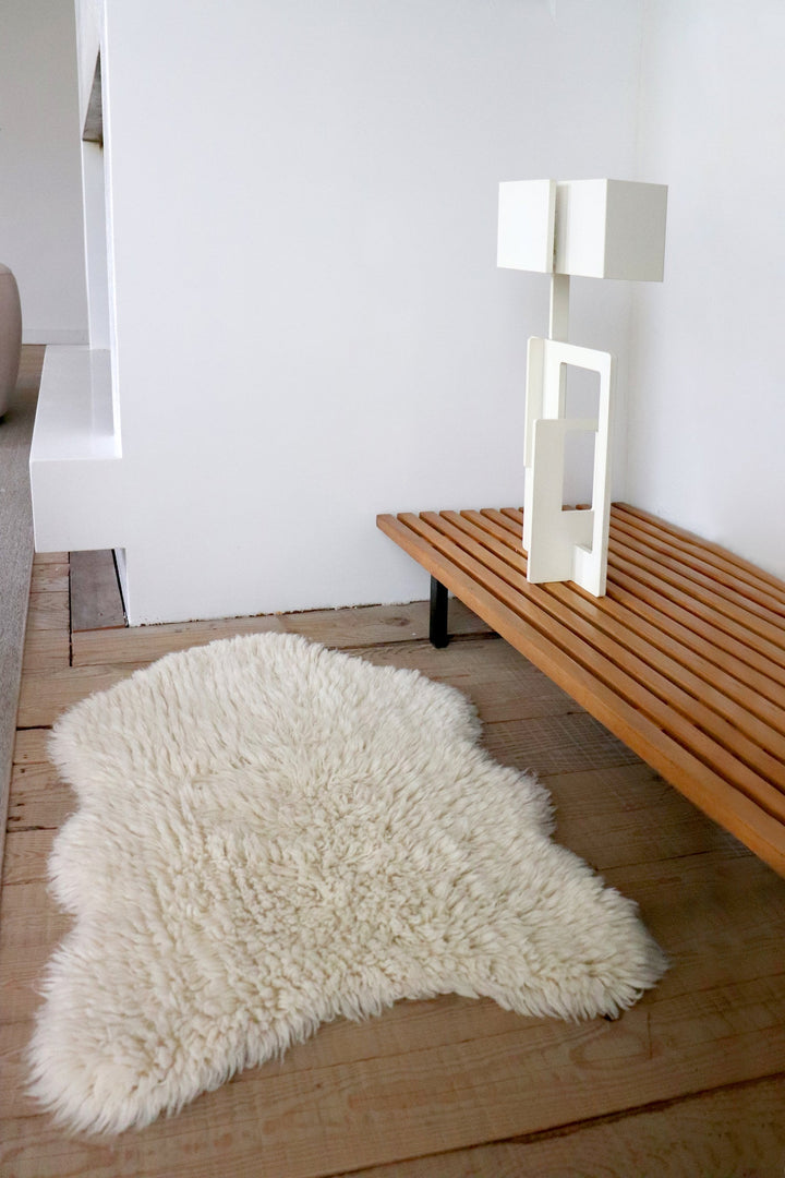 Woolly Sheep White Rug 13