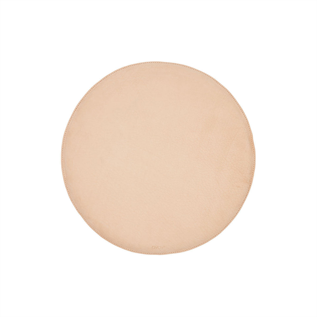 woody leather seat cushion in natural 1